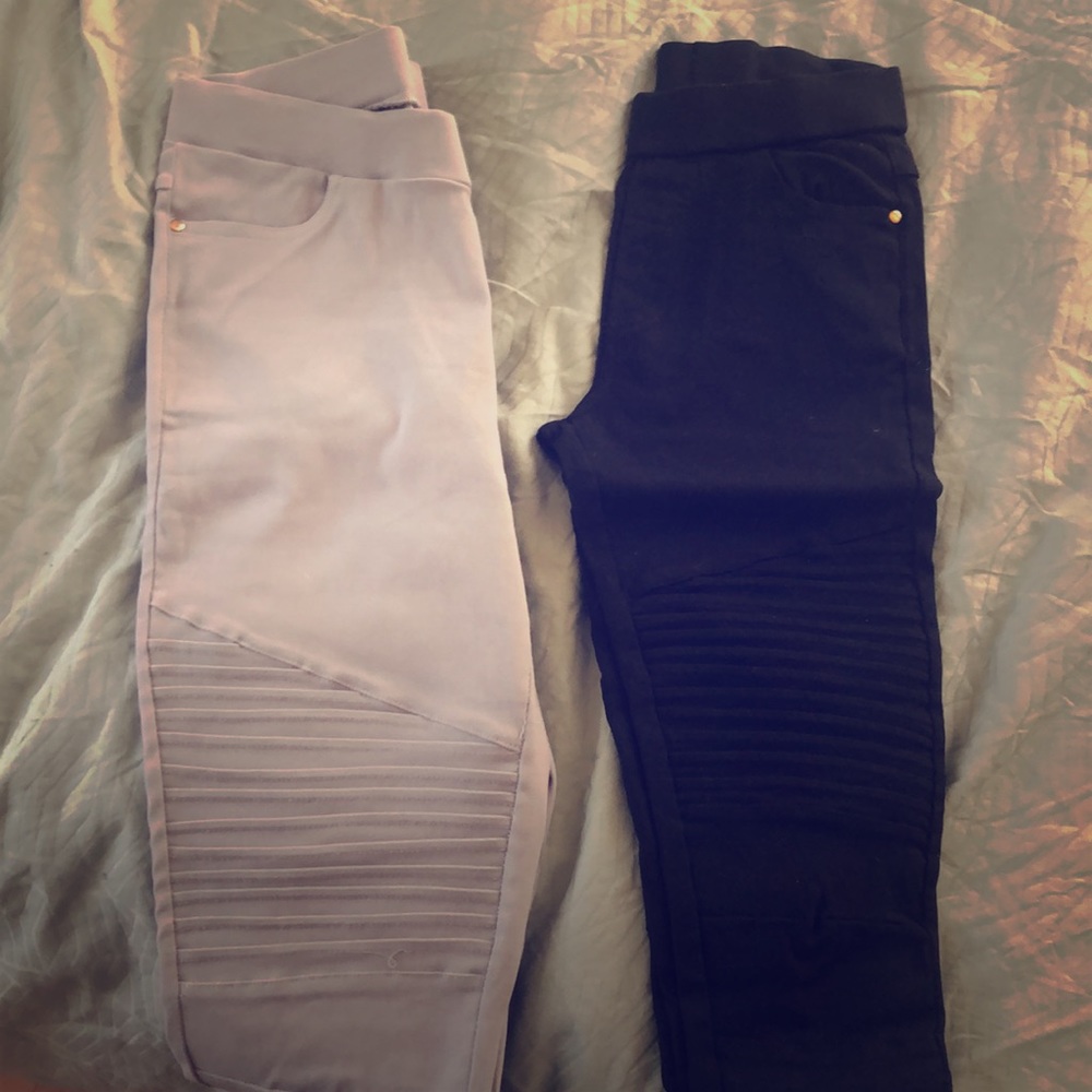 Two pairs of Moto leggings almost like new
